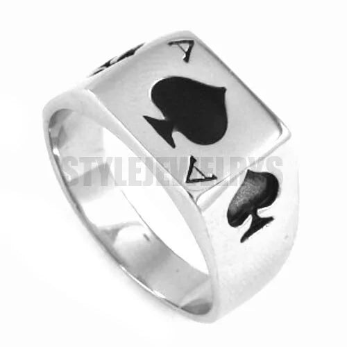 The Ace of Spades Ring