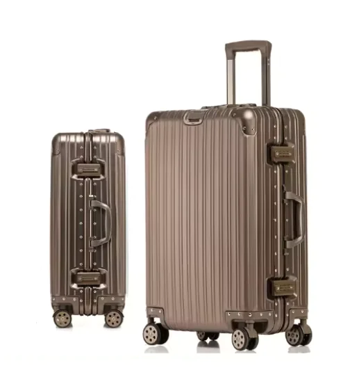 Elite Aluminum-Magnesium Alloy Travel Suitcase