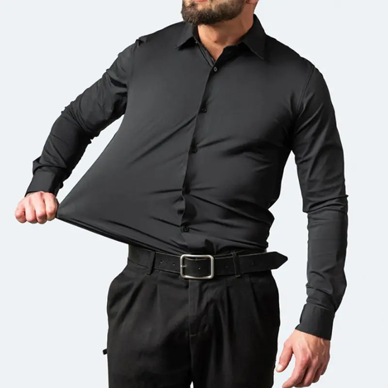 Elastic Smart Business Shirt