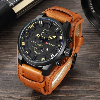 Curren Leather Wristwatch