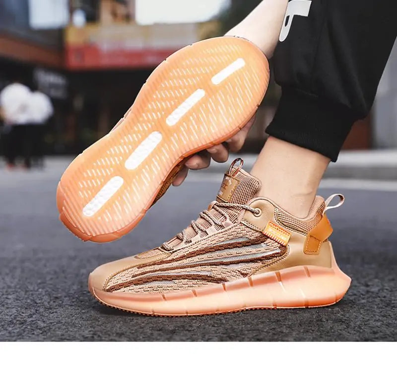 Reflective Running Shoes: High-Quality, Breathable Sneakers