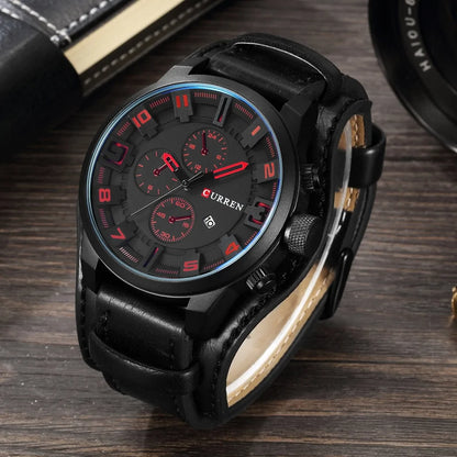 Curren Leather Wristwatch