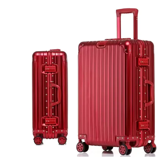 Elite Aluminum-Magnesium Alloy Travel Suitcase