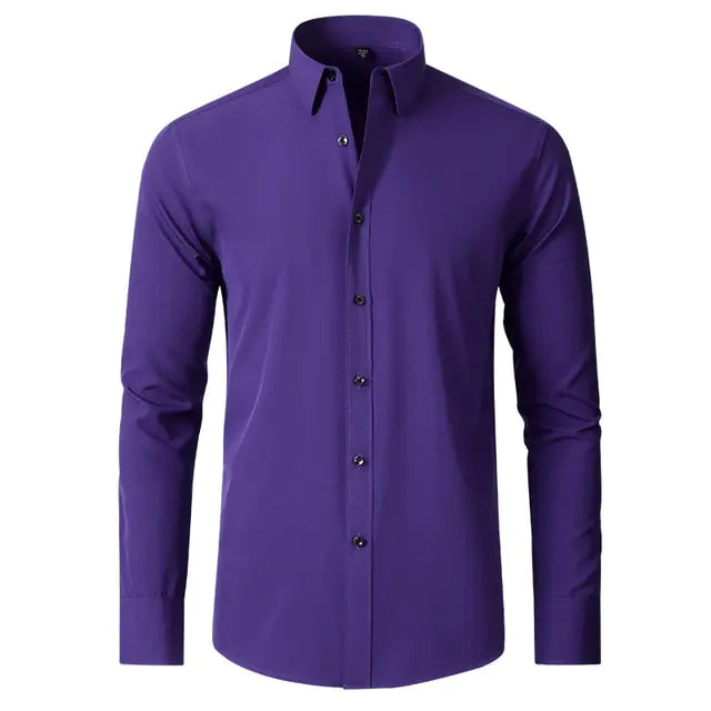Elastic Smart Business Shirt