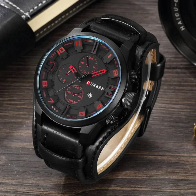 Curren Leather Wristwatch