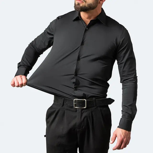 Elastic Smart Business Shirt