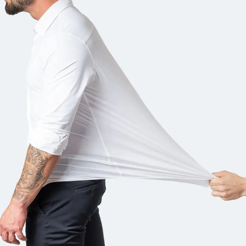 Elastic Smart Business Shirt