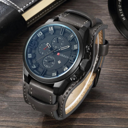 Curren Leather Wristwatch