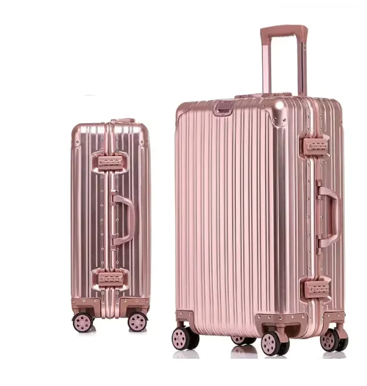 Elite Aluminum-Magnesium Alloy Travel Suitcase