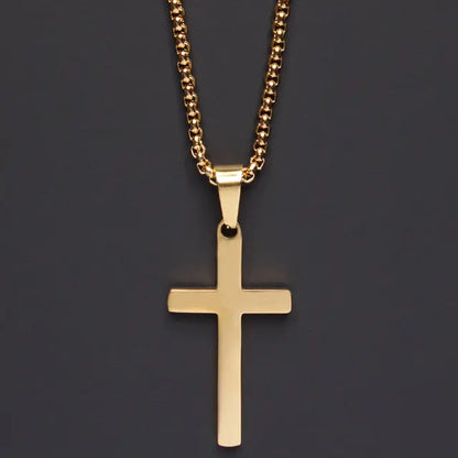 Classic Cross Men Necklace