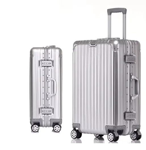 Elite Aluminum-Magnesium Alloy Travel Suitcase